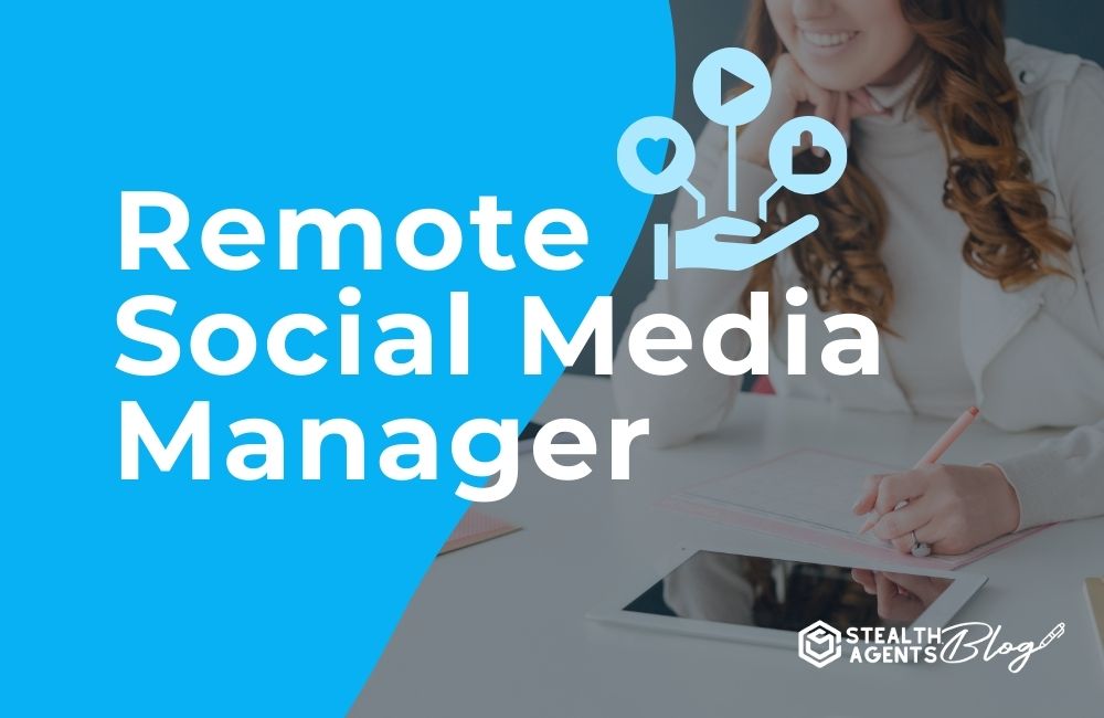 Remote Social Media Manager