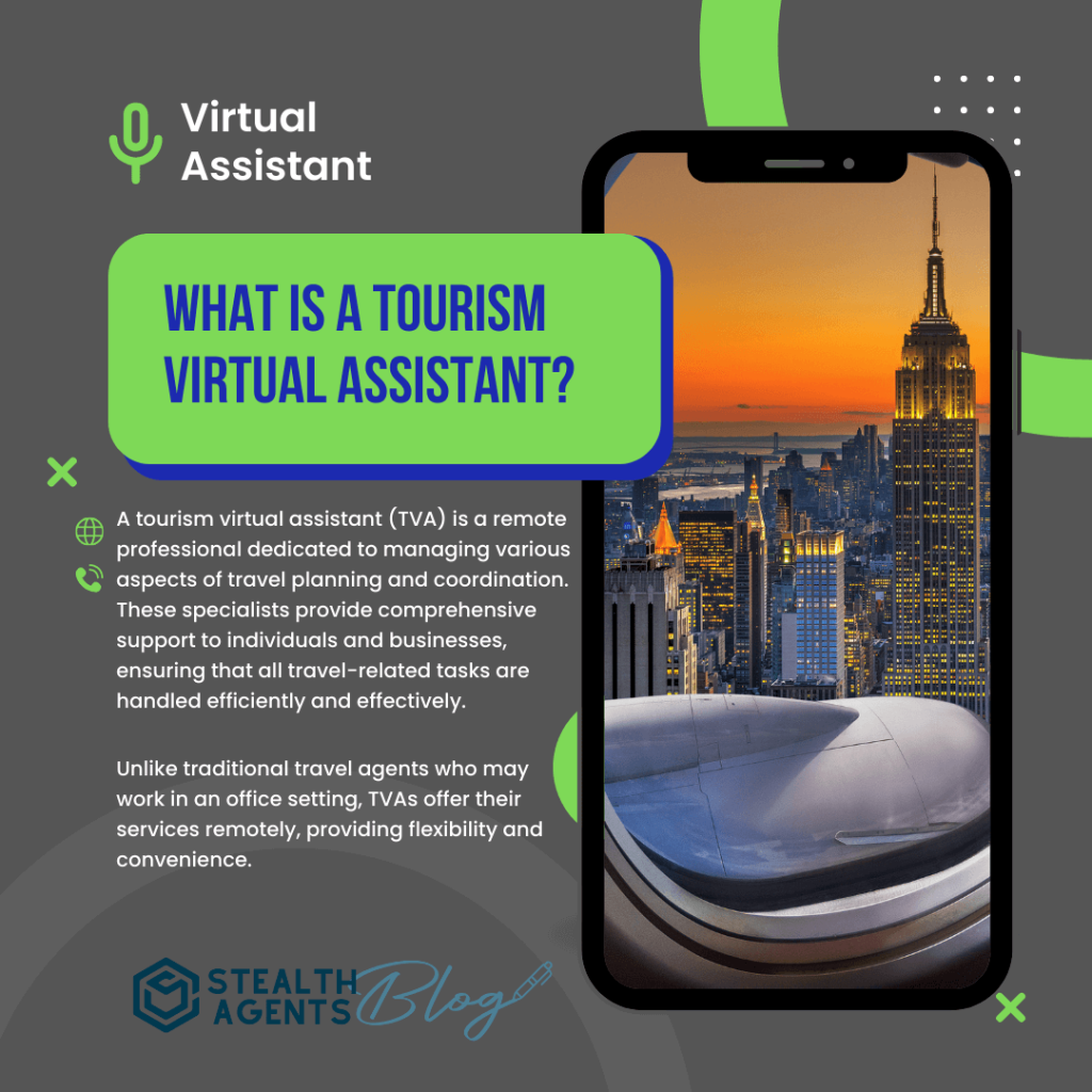 What services can a Tourism Virtual Assistant provide?