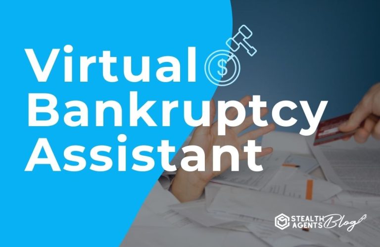 Virtual Bankruptcy Assistant