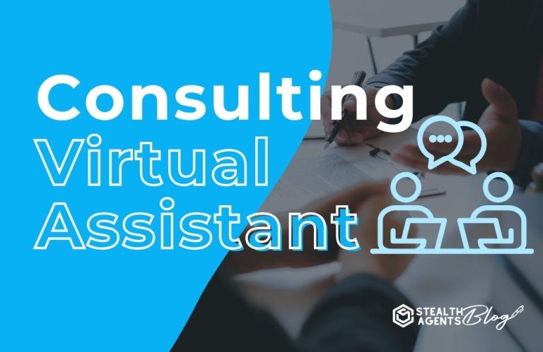 Consulting Virtual Assistant