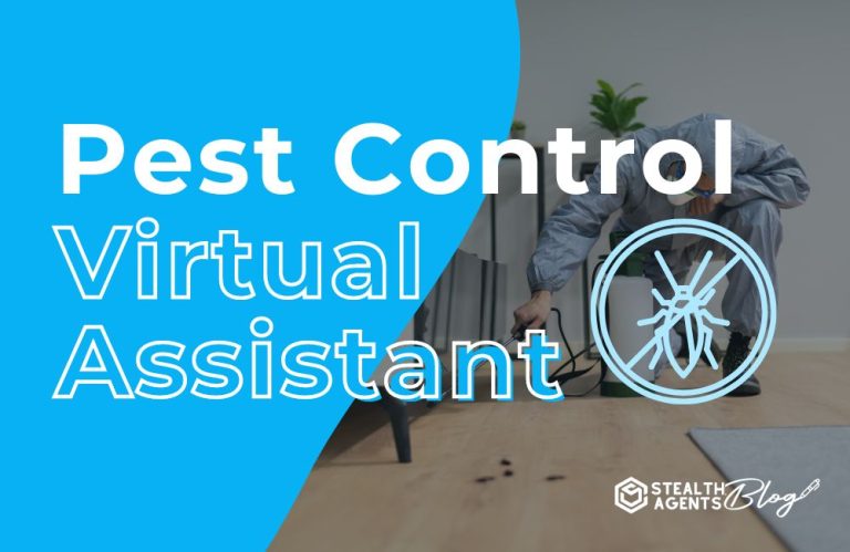 Pest Control Virtual Assistant