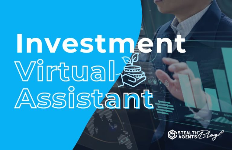 Investment Virtual Assistant Services