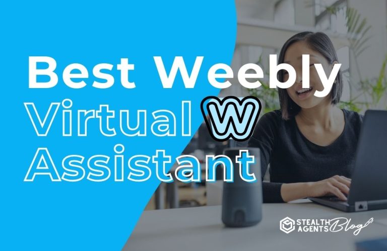 Best Weebly Virtual Assistant