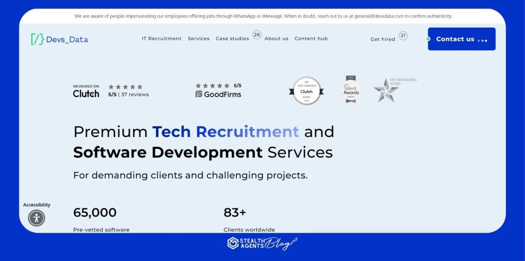 DevsData Tech Talent