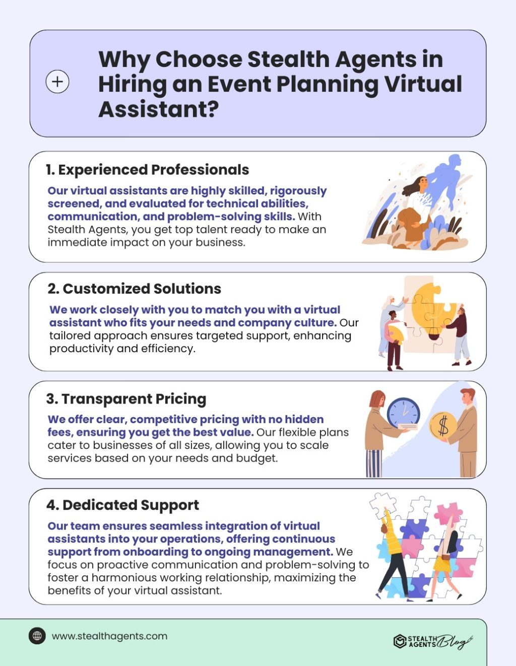 Why Choose Stealth Agents in Hiring an Event Planning Virtual Assistant?