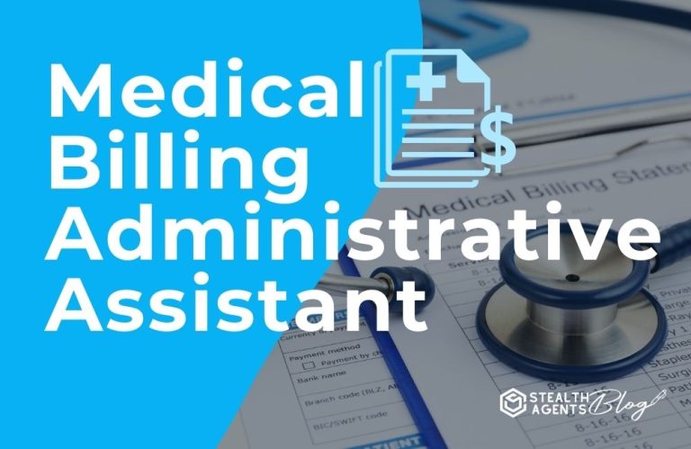 Medical Billing Administrative Assistant