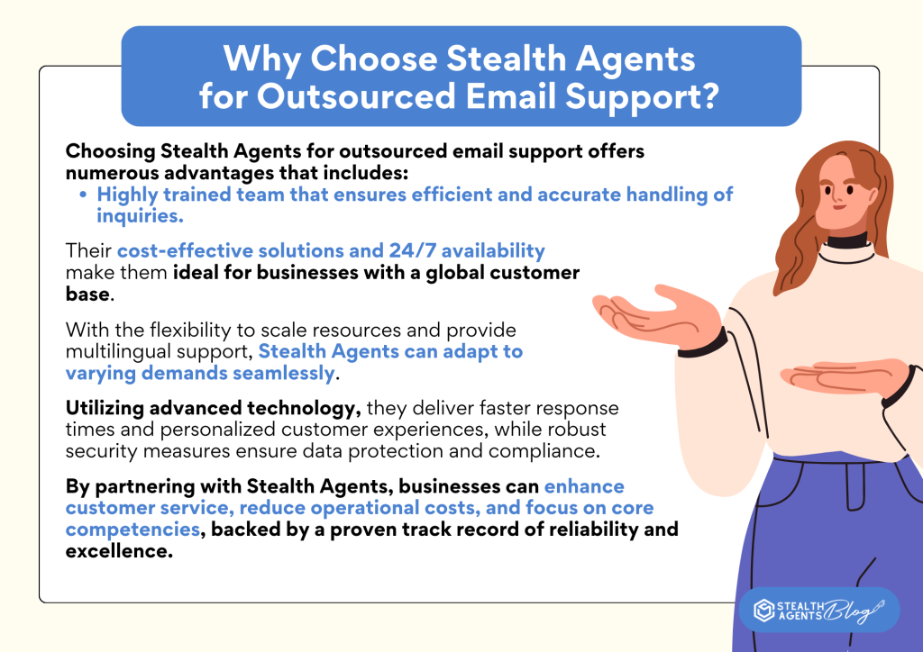 Why Choose Stealth Agents for Outsourced Email Support?