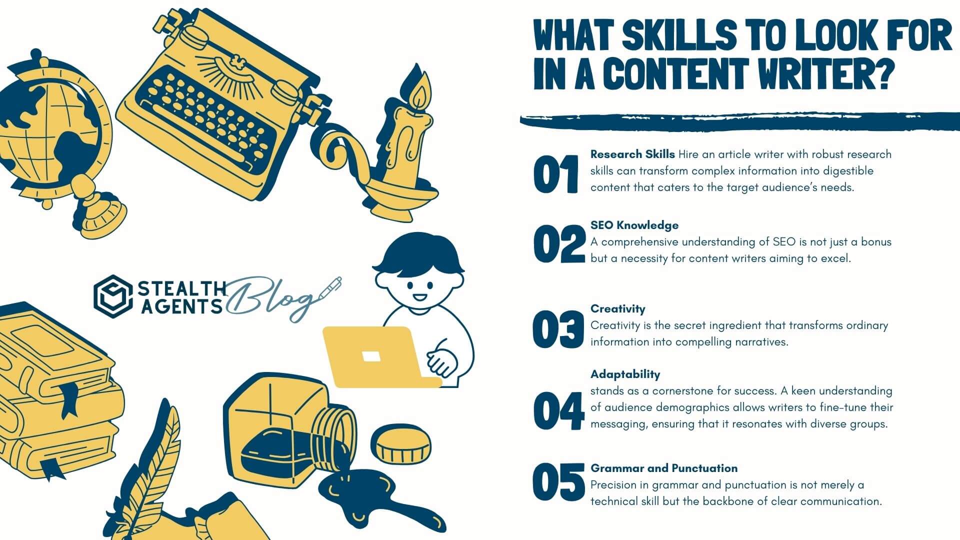 What Skills to Look for in a Content Writer?