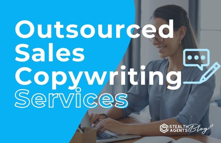 Outsourced Sales Copywriting Services