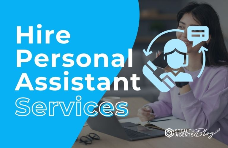 Hire Personal Assistant Services