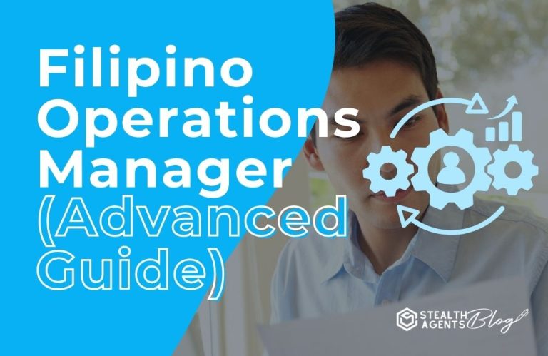 Filipino Operations Manager (Advanced Guide)