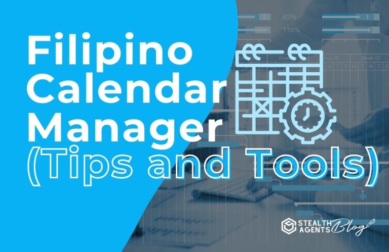 Filipino Calendar Manager (Tips and Tools)