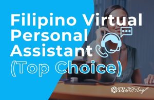 Filipino Virtual Personal Assistant (Top Choice)