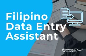 Filipino Data Entry Assistant