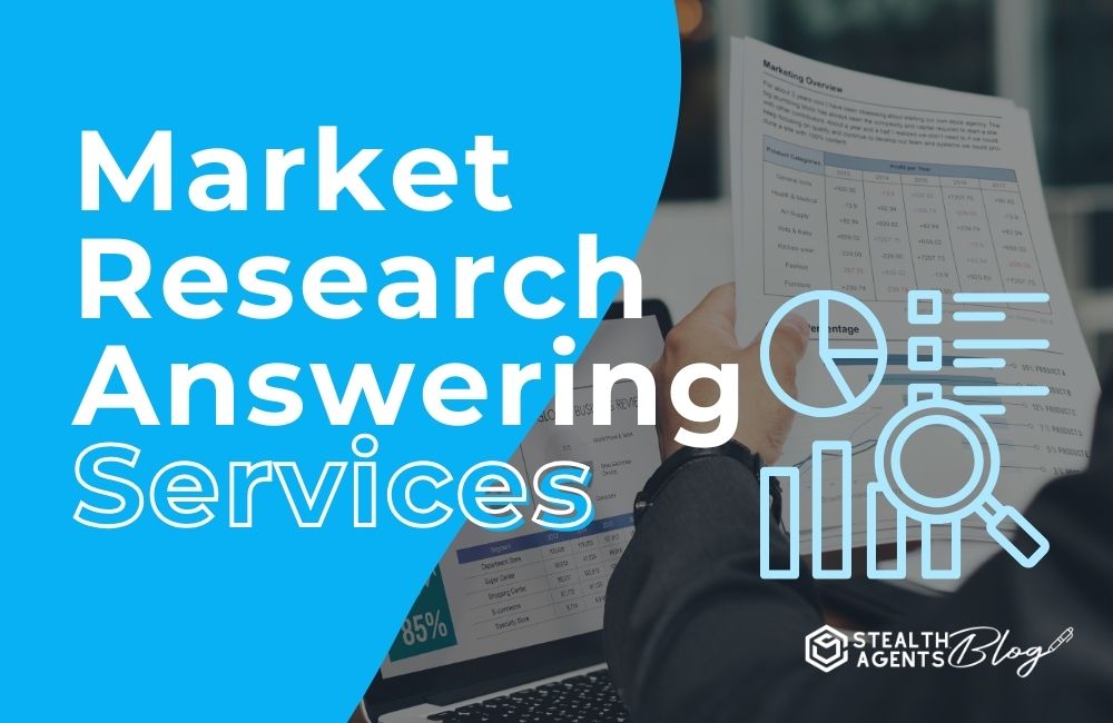 Market Research Answering Services