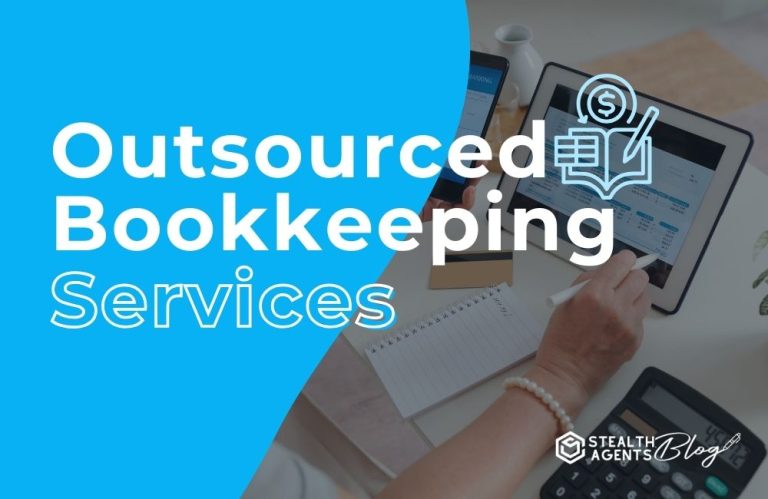 Outsourced Bookkeeping Services