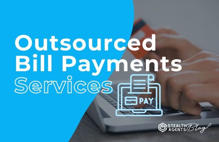 Outsourced Bill Payments Services