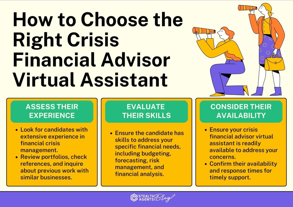 Virtual Assistant for Crisis Financial Advisor