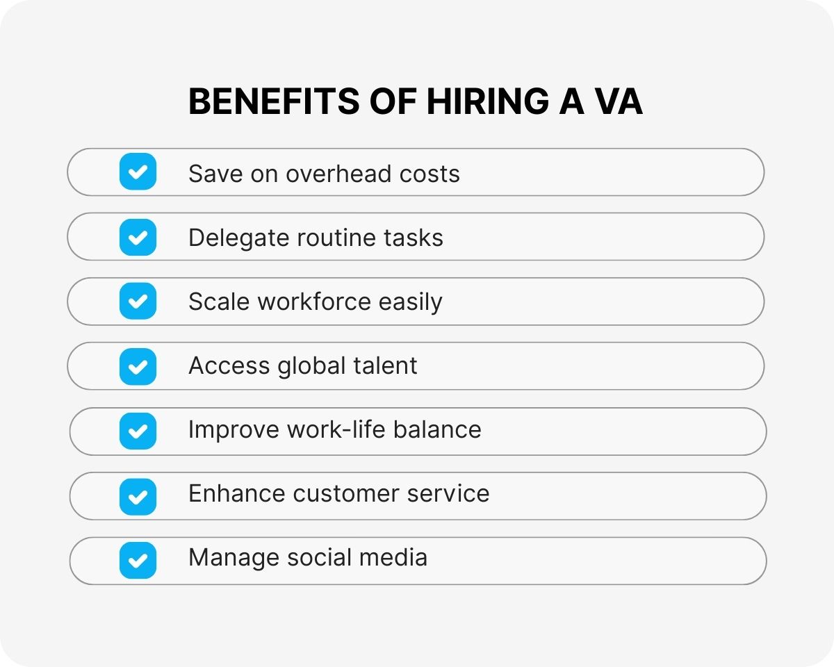 hire virtual assistants