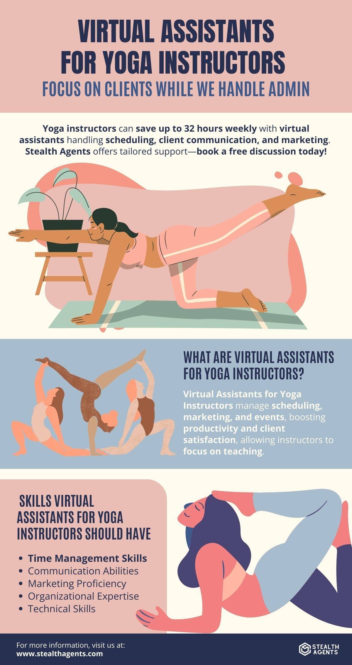 virtual assistant for yoga instructors