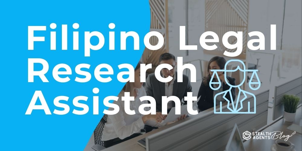 Filipino Legal Research Assistant