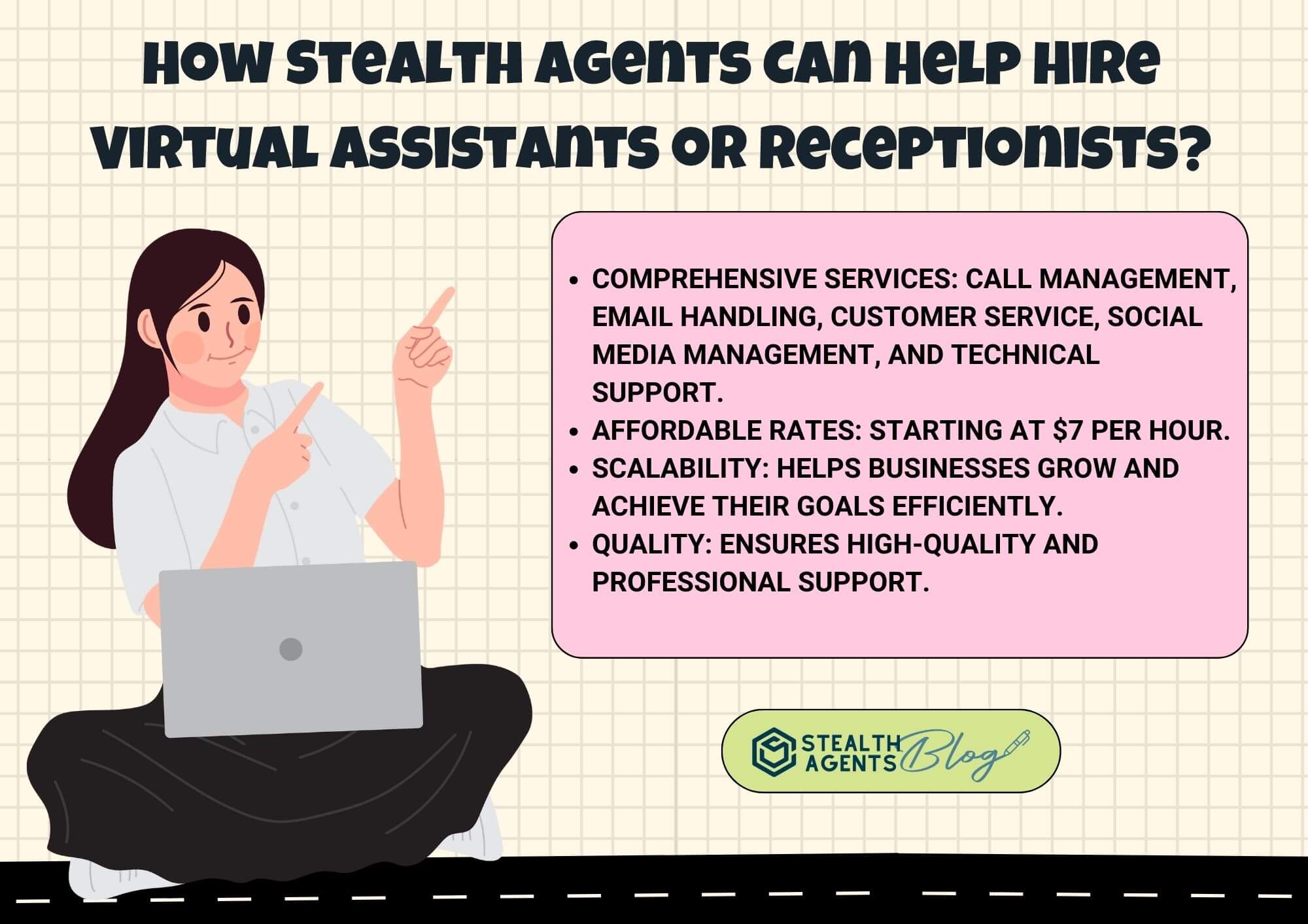 How Stealth Agents Can Help Hire Virtual Assistant vs Virtual Receptionist?