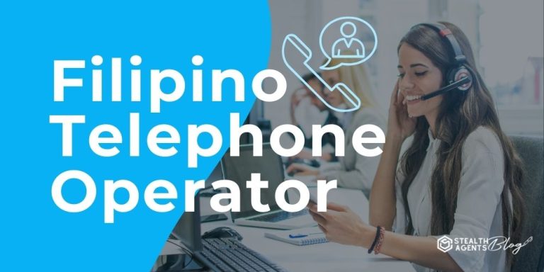 Filipino Telephone Operator