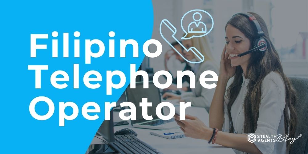 Filipino Telephone Operator