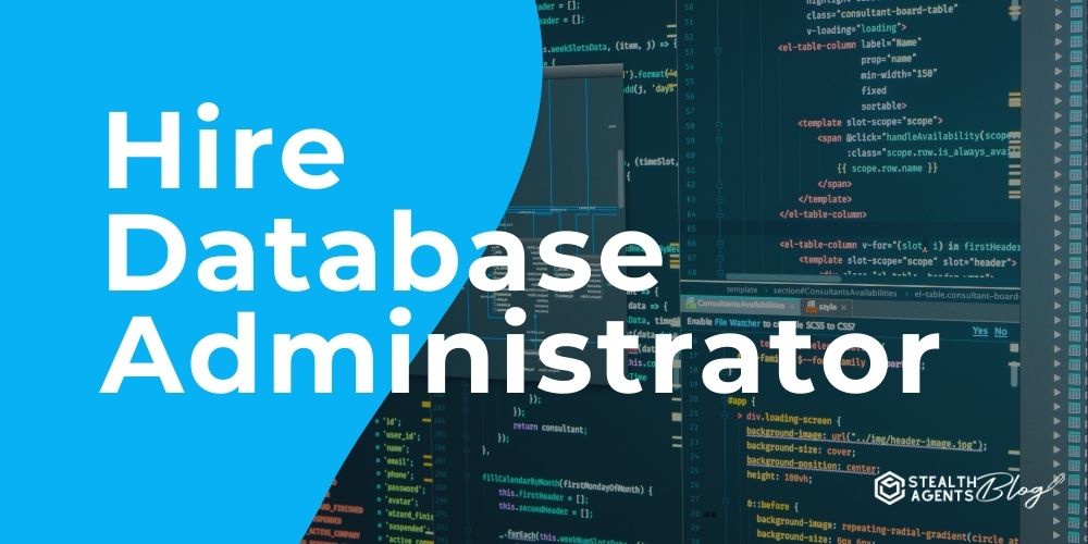 Hire Database Administrator