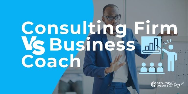 Consulting Firm vs Business Coach