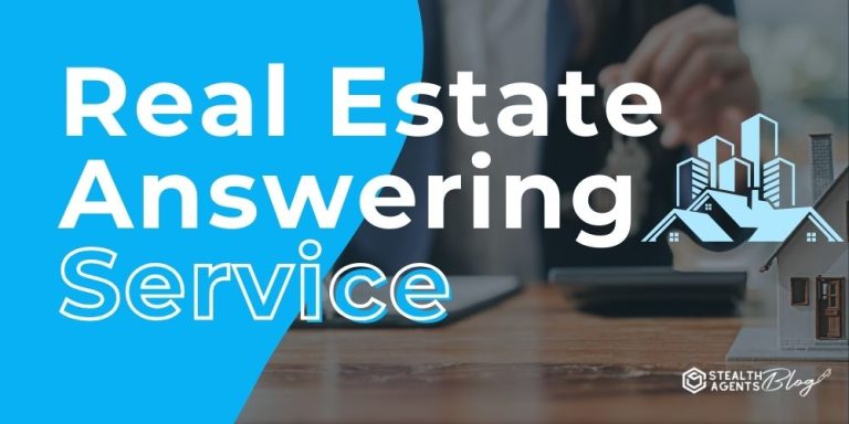 Real Estate Answering Service