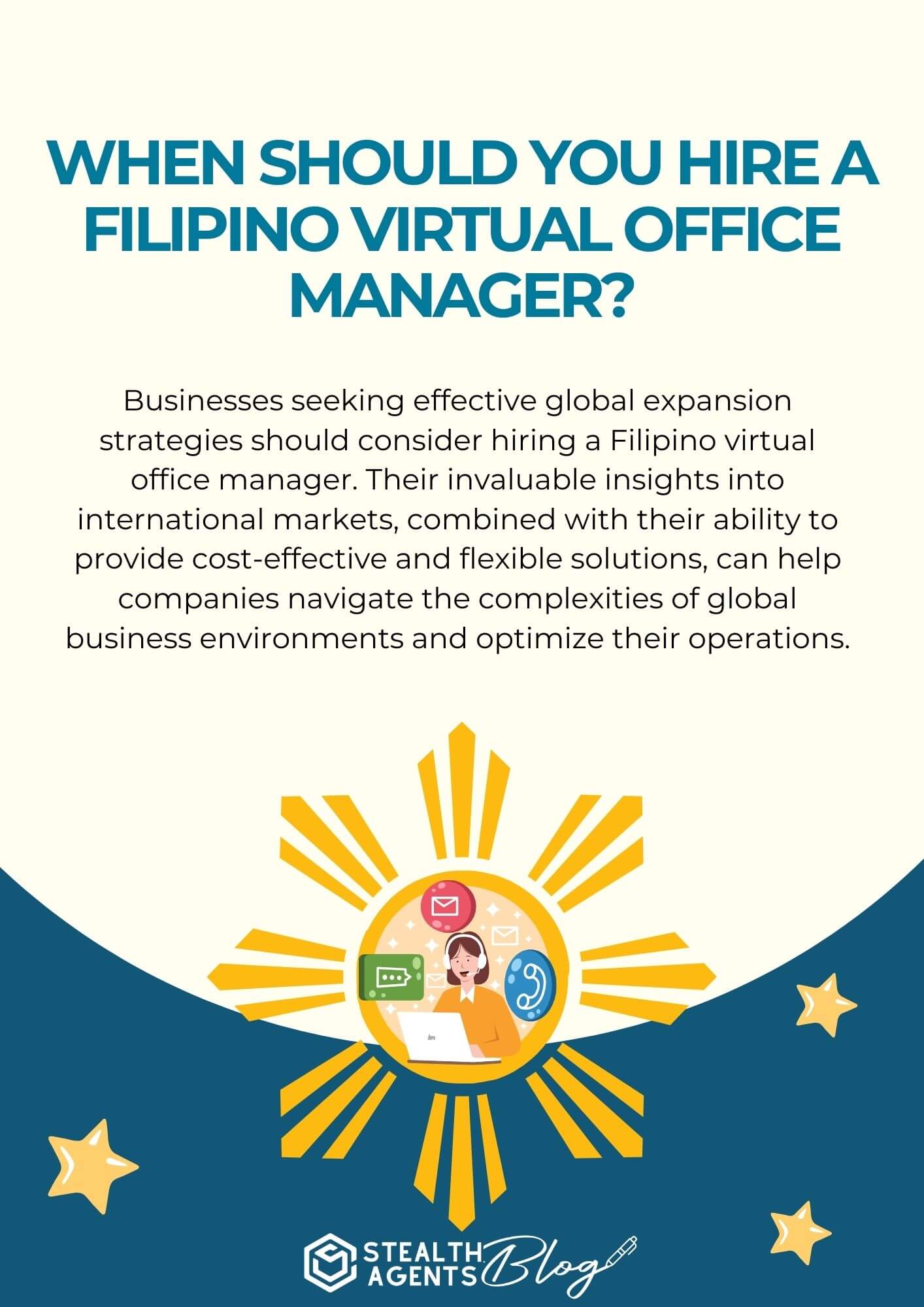 When should you Hire a Filipino Virtual Office Manager?