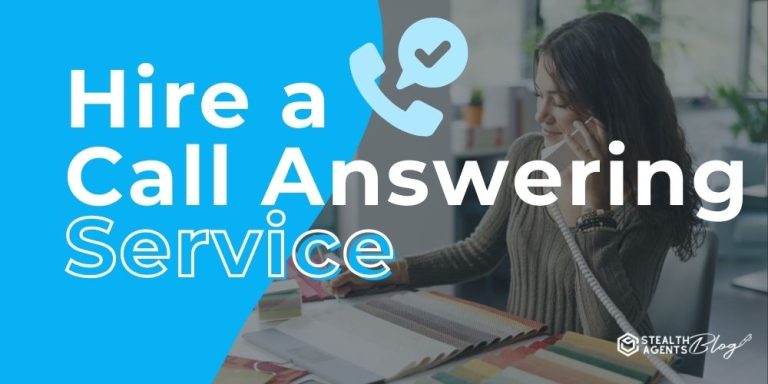 Hire a Call Answering Service