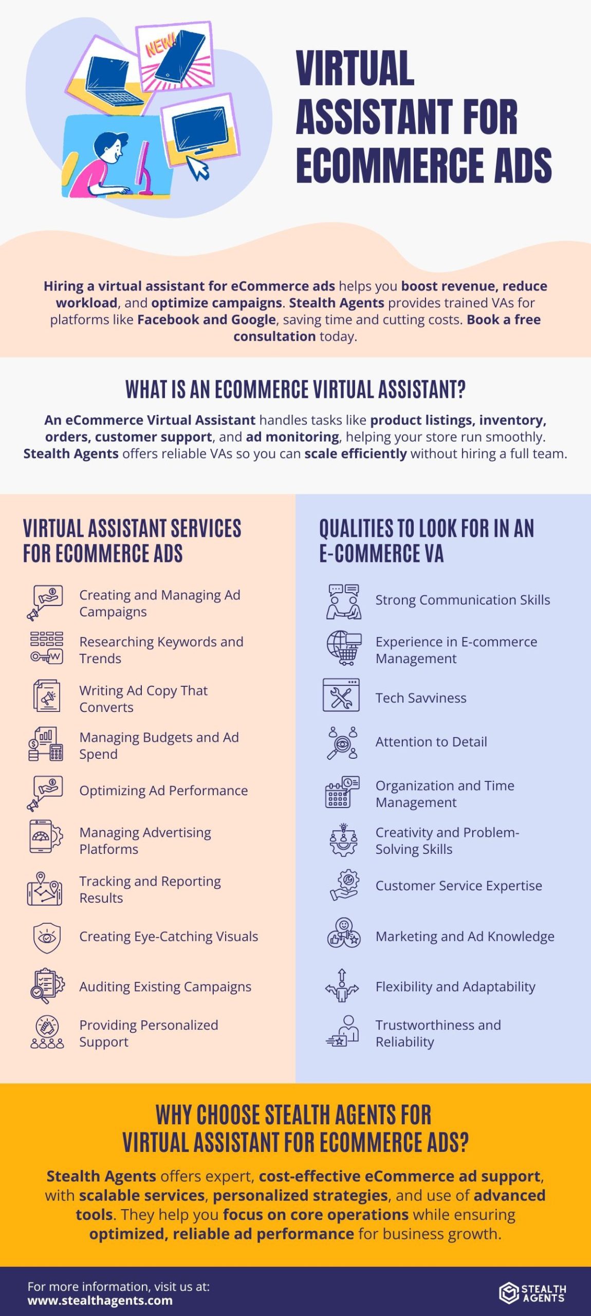 virtual assistant advertising