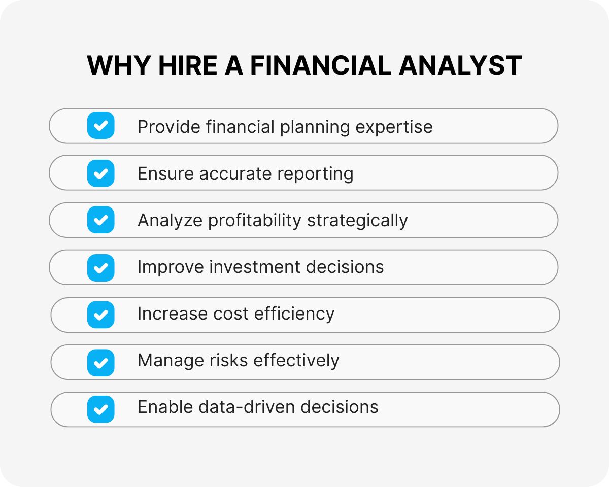 financial analyst job role
