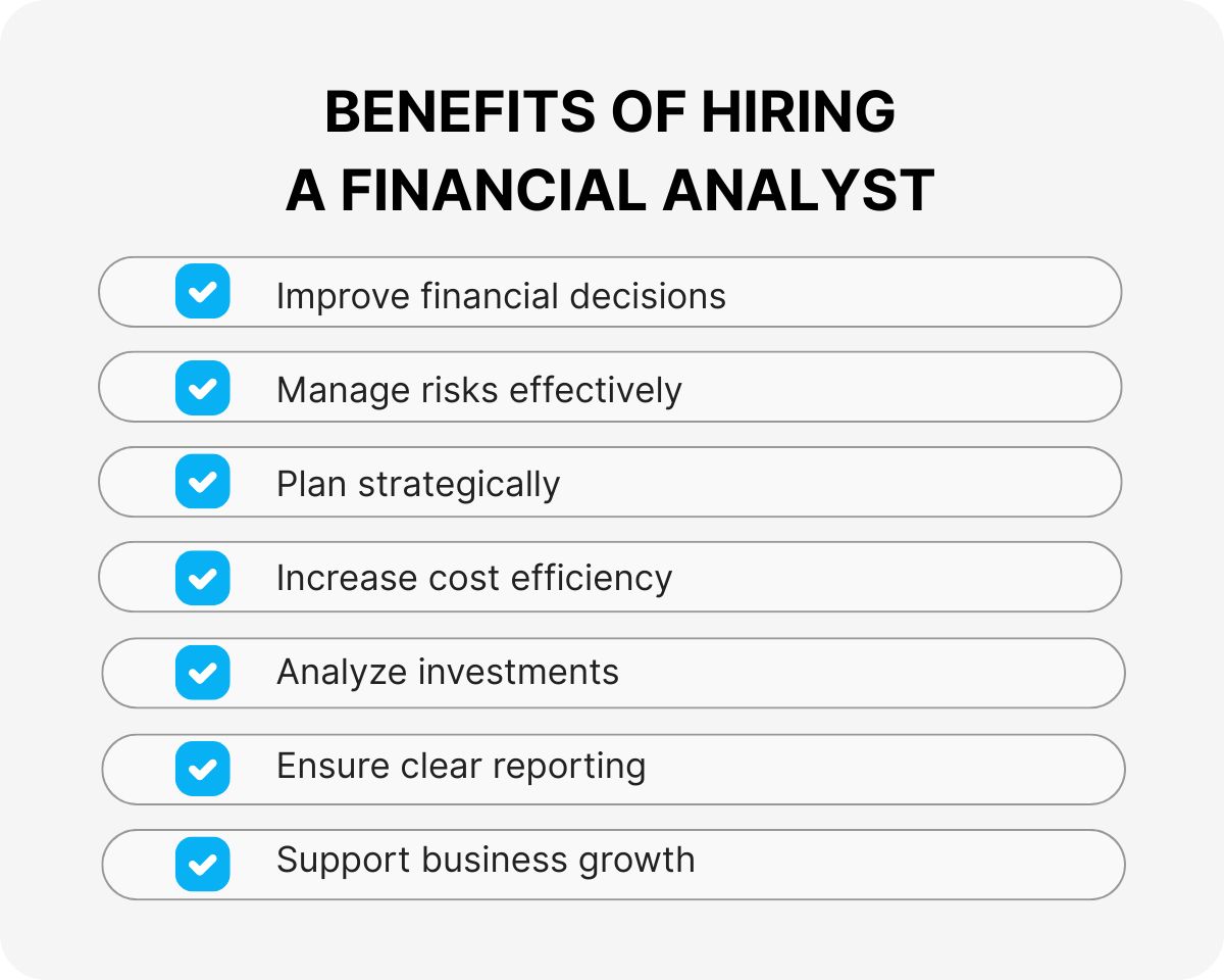 healthcare finance analyst