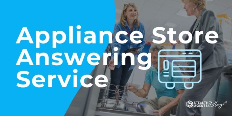 Appliance Store Answering Service