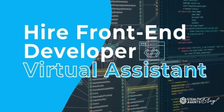 Hire Front-End Developer Virtual Assistant