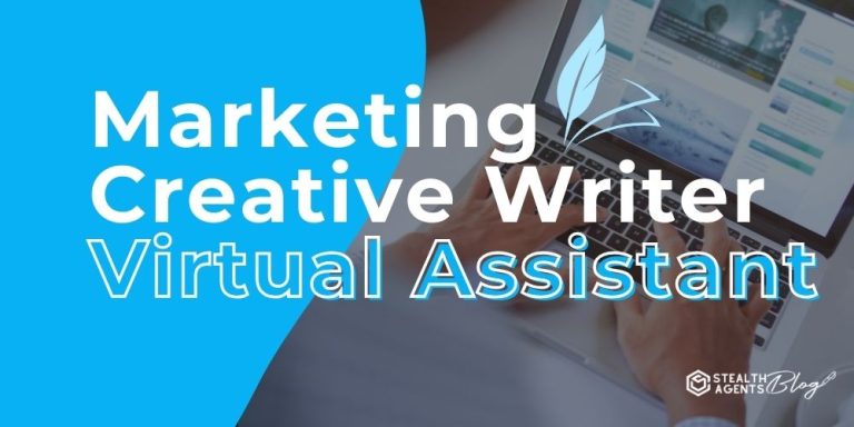 Marketing Creative Writer Virtual Assistant