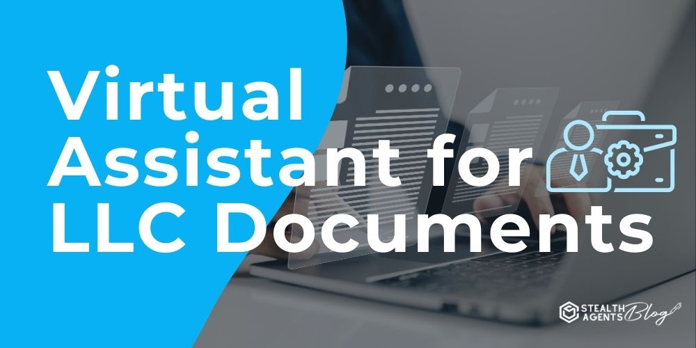 Virtual Assistant for LLC Documents