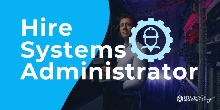 Hire Systems Administrator