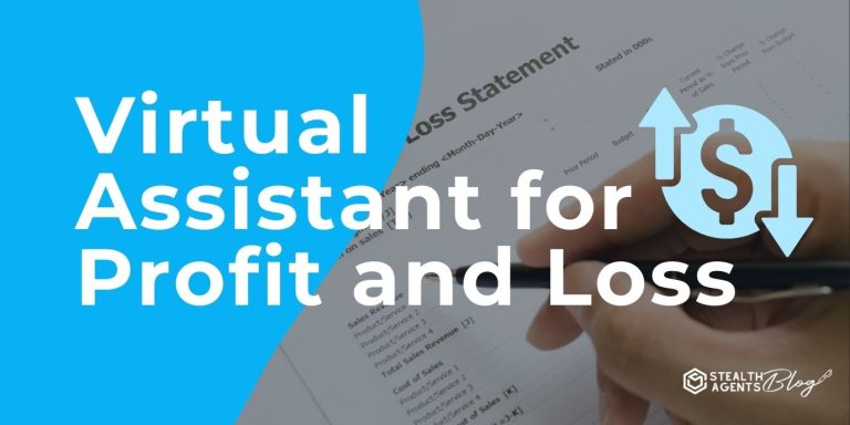 Virtual Assistant for Profit and Loss