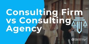 Consulting Firm vs Consulting Agency