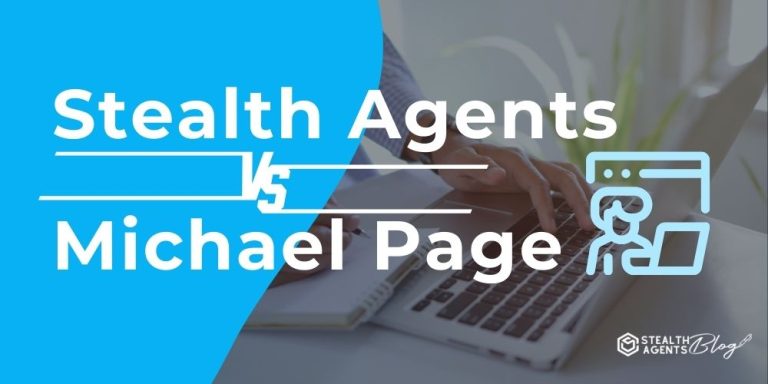 Stealth Agents vs Michael Page