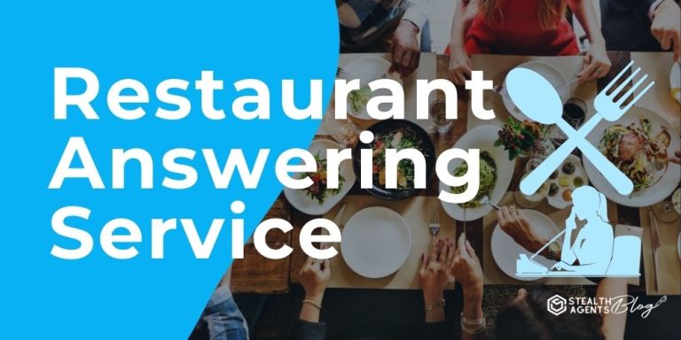 Restaurant Answering Service