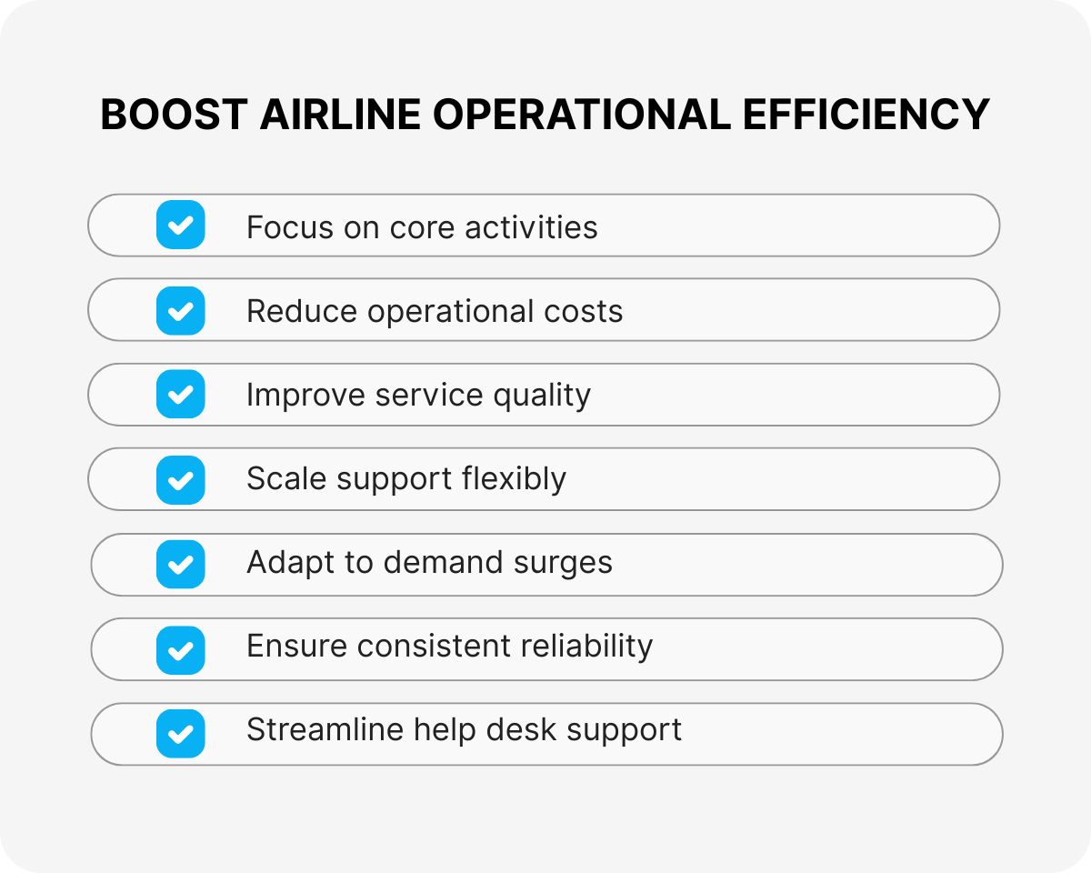 airline flight services