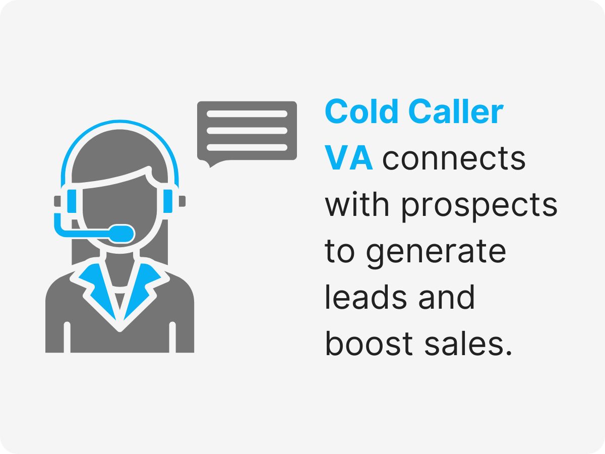 cold caller virtual assistant for retail
