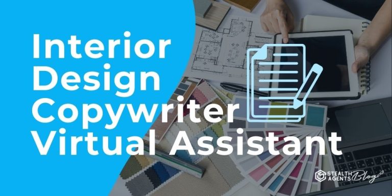 Interior Design Copywriter Virtual Assistant