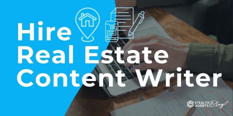 Hire Real Estate Content Writer