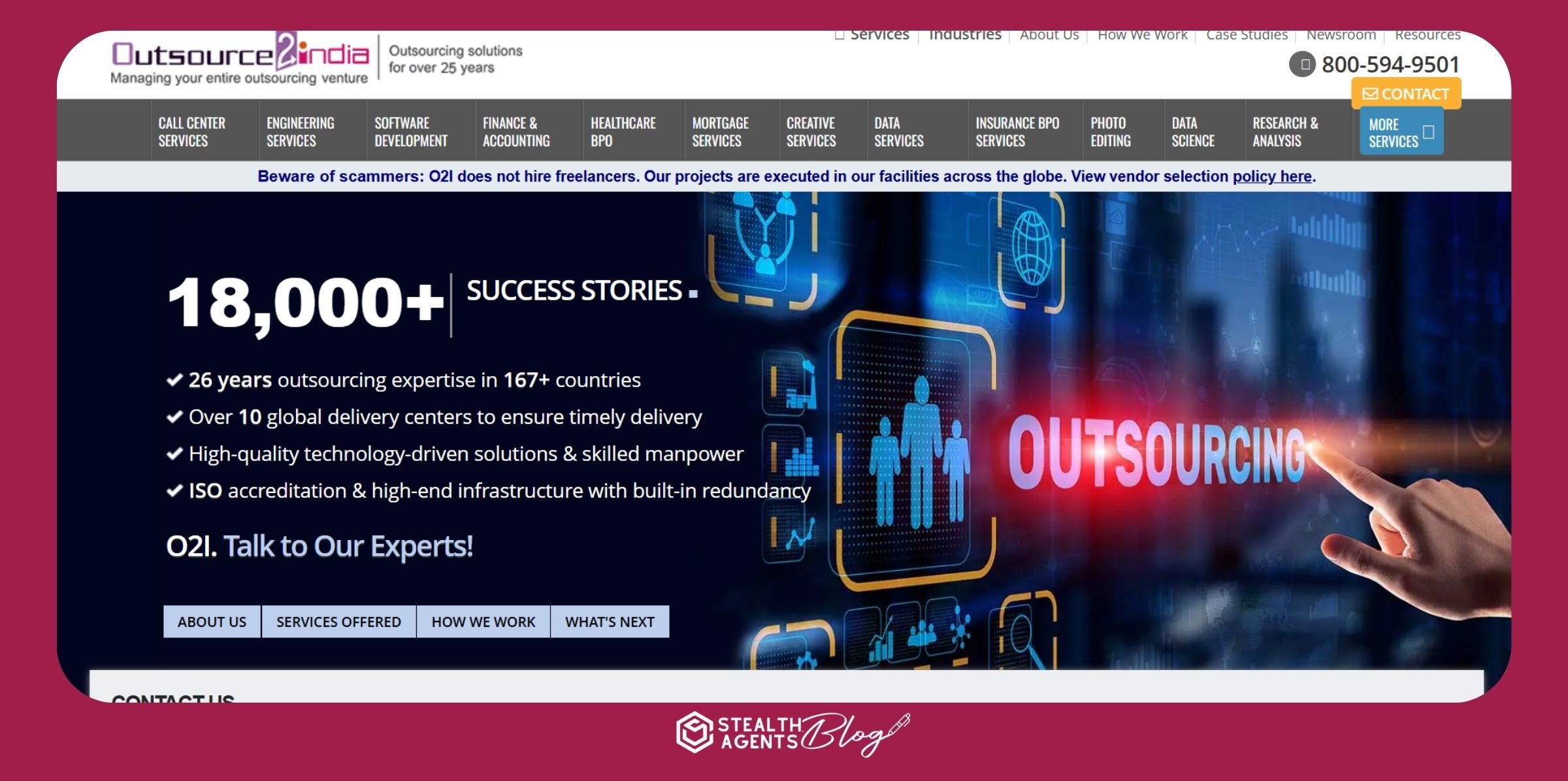 Outsource2India
